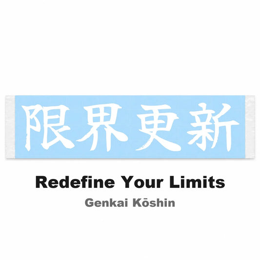 Redefine Your Limits Japanese Kanji JDM Vinyl Decal Sticker - Image 2