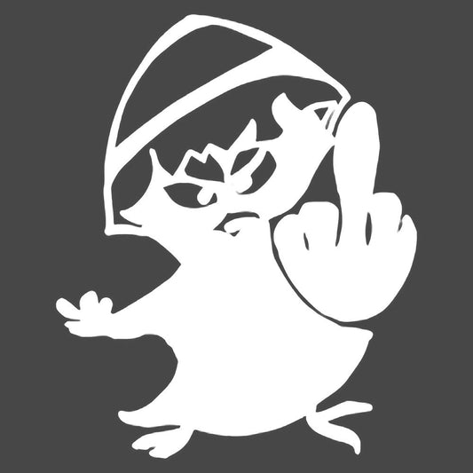 Calimero F*ck You Vinyl Decal Sticker