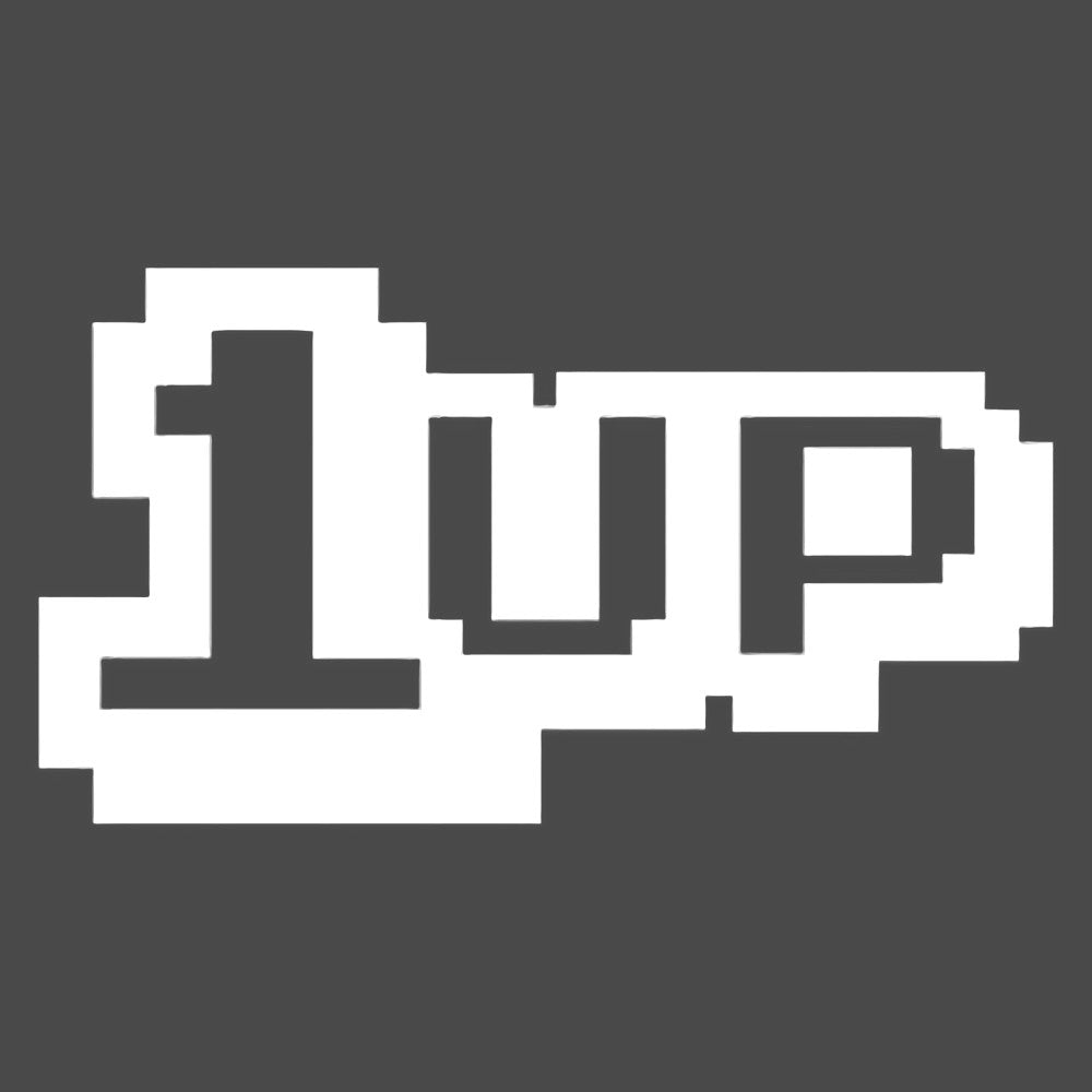 1Up Vinyl Decal Sticker