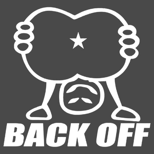 JDM Back Off Vinyl Decal Sticker