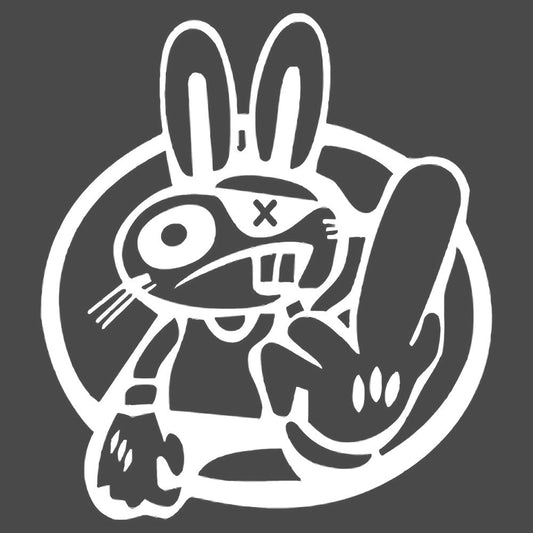Racing Speed Rabbit Vinyl Decal Sticker