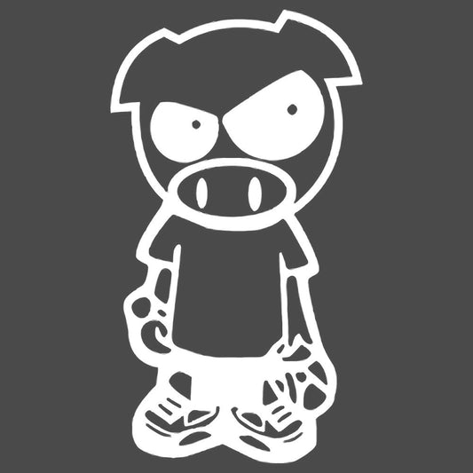 JDM Subaru Pig Driver Vinyl Decal Sticker