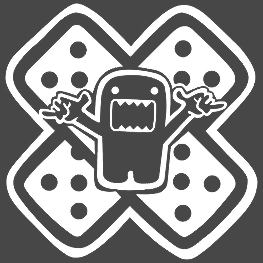 JDM Domo Shaka Plaster Vinyl Decal Sticker