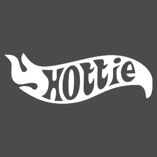 Hottie Vinyl Decal Sticker