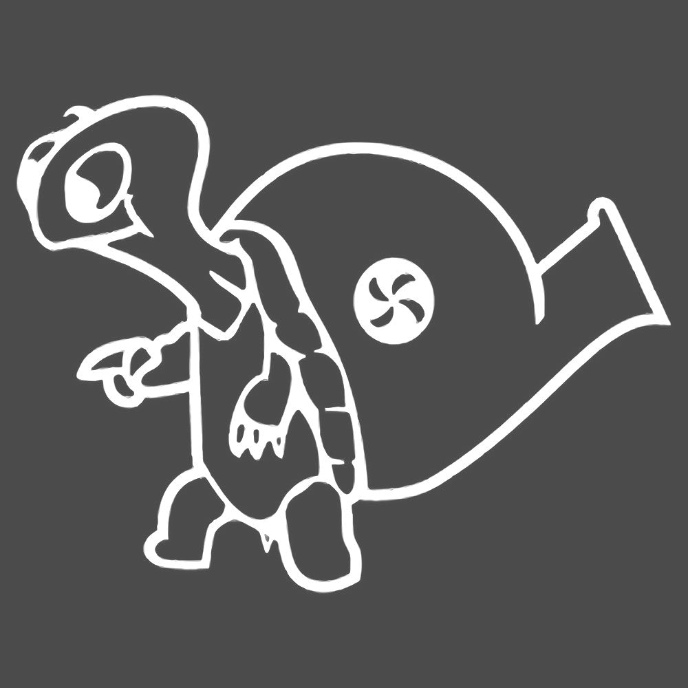 Turbo Turtle Vinyl Decal Sticker