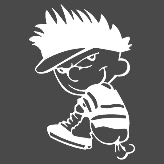 Calvin Flatulence Vinyl Decal Sticker