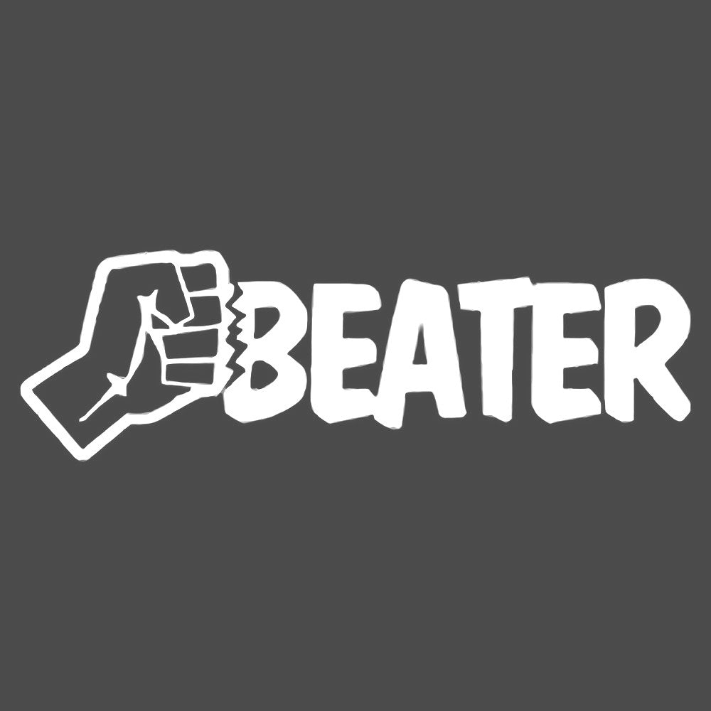 Beater Vinyl Decal Sticker