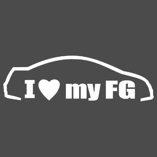 JDM I Love my FG Vinyl Decal Sticker