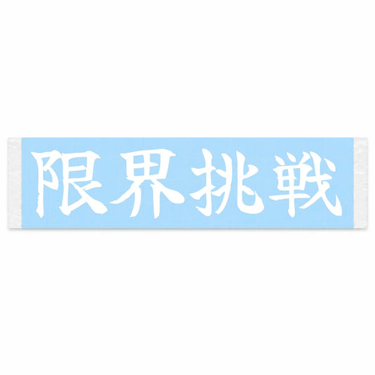 Challenge the Limit Japanese Kanji JDM Vinyl Decal Sticker - Image 1