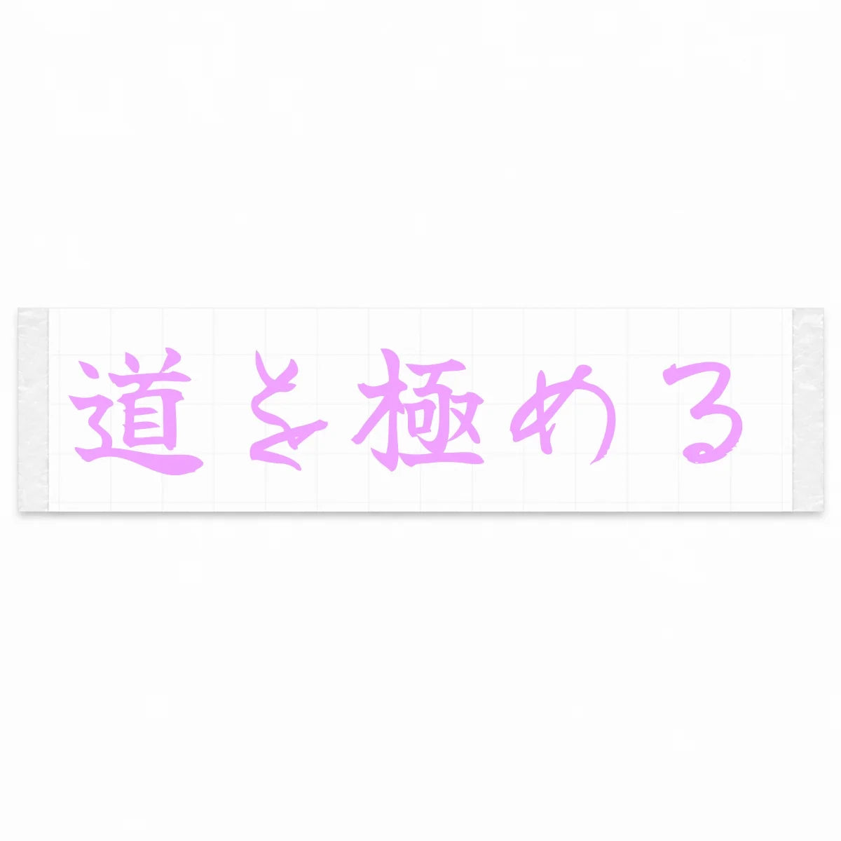 Master the Road Japanese Kanji JDM Vinyl Decal Sticker - Pink Color