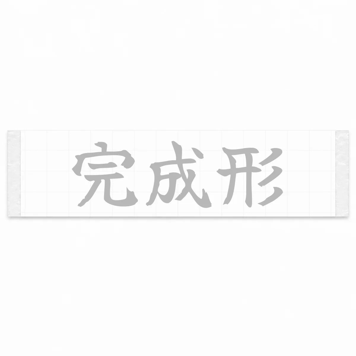 Final Form Japanese Kanji JDM Vinyl Decal Sticker - Silver Color