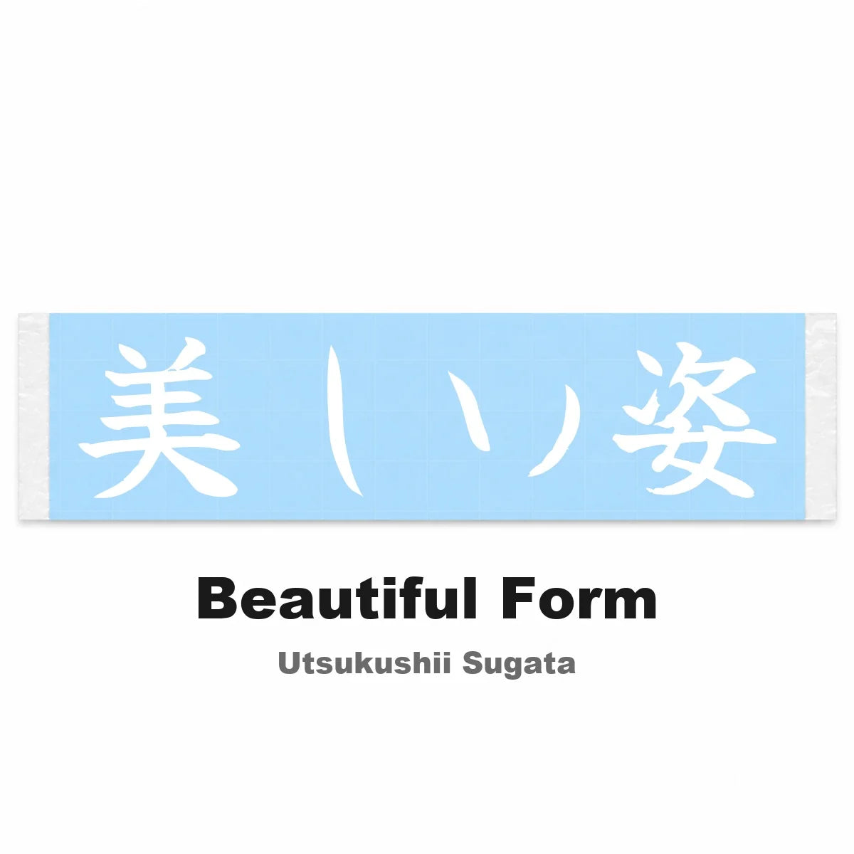 Beautiful Form Japanese Kanji JDM Vinyl Decal Sticker - Image 2