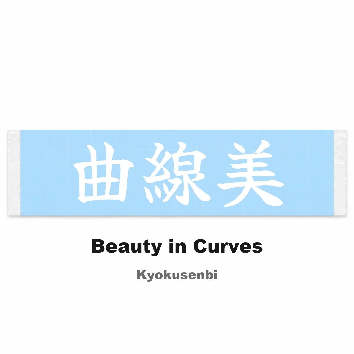 Beauty in Curves Japanese Kanji JDM Vinyl Decal Sticker - Image 2
