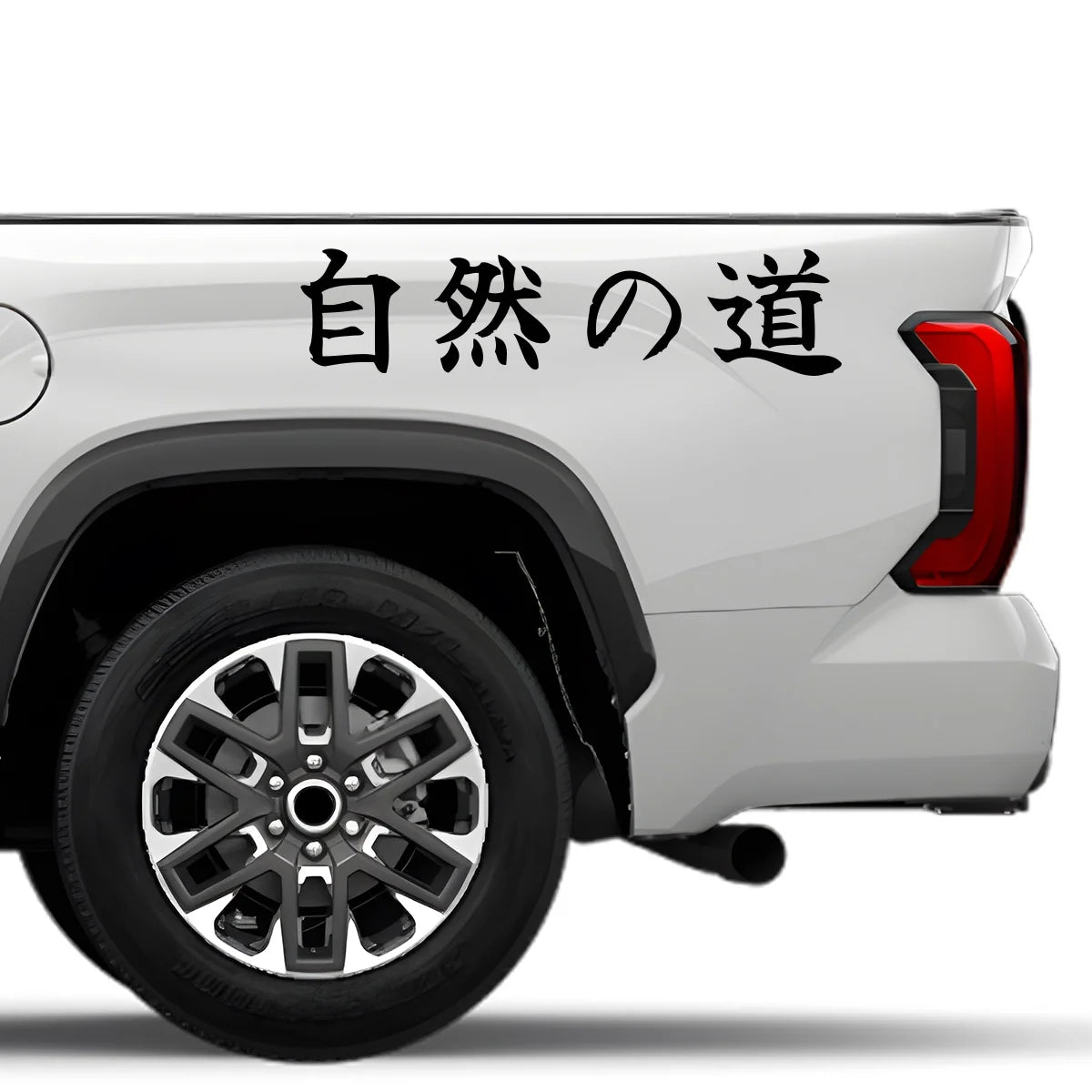 Nature's Road Japanese Kanji JDM Vinyl Decal Sticker - Image 4