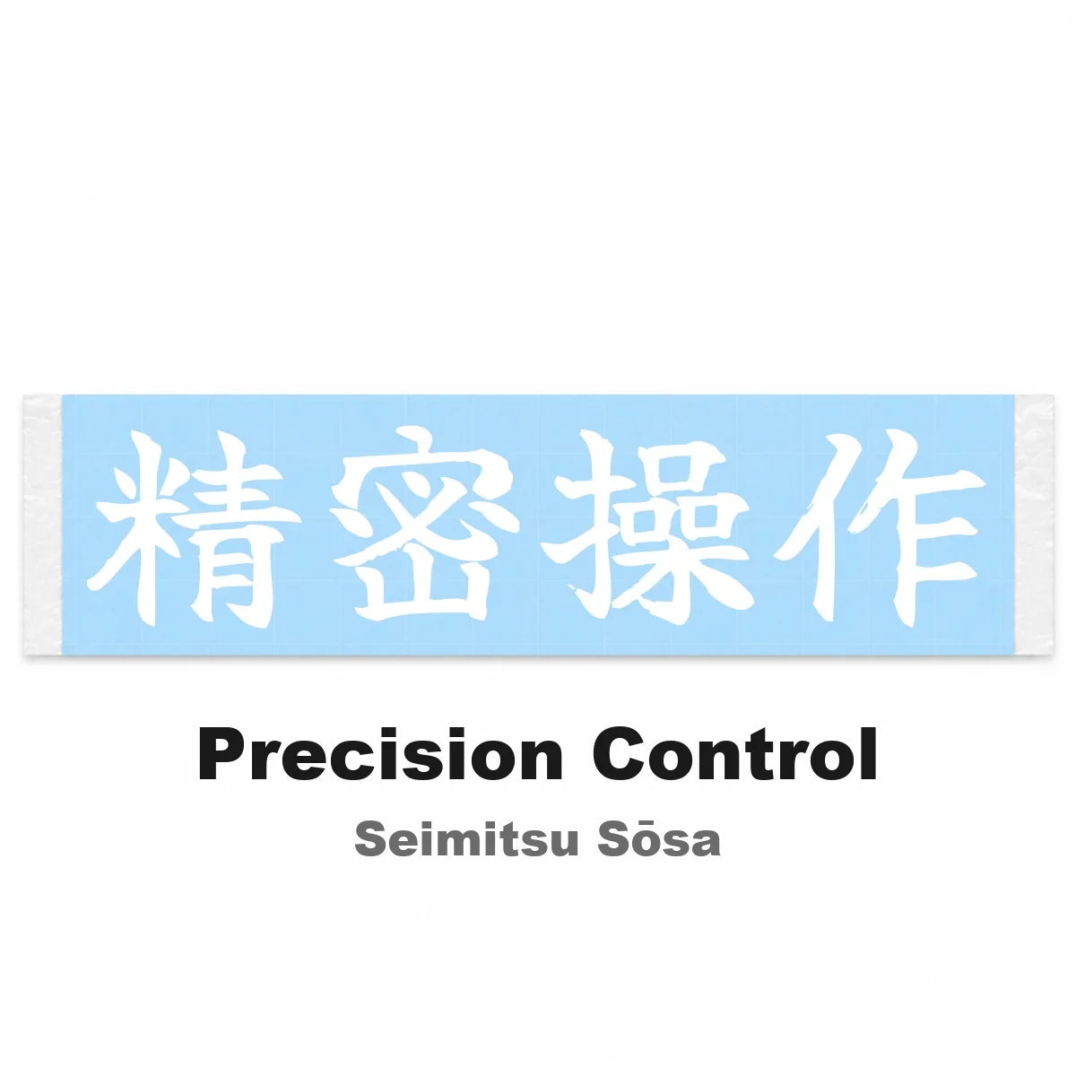 Precision Control Japanese Kanji JDM Vinyl Decal Sticker - Image 2