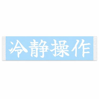Calm Control Japanese Kanji JDM Vinyl Decal Sticker - Image 1