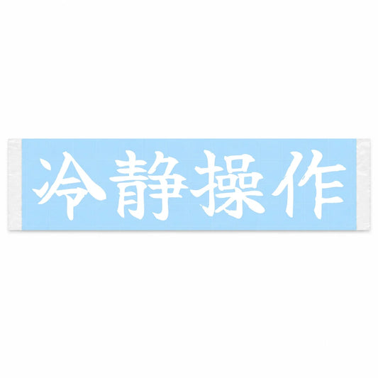 Calm Control Japanese Kanji JDM Vinyl Decal Sticker - Image 1