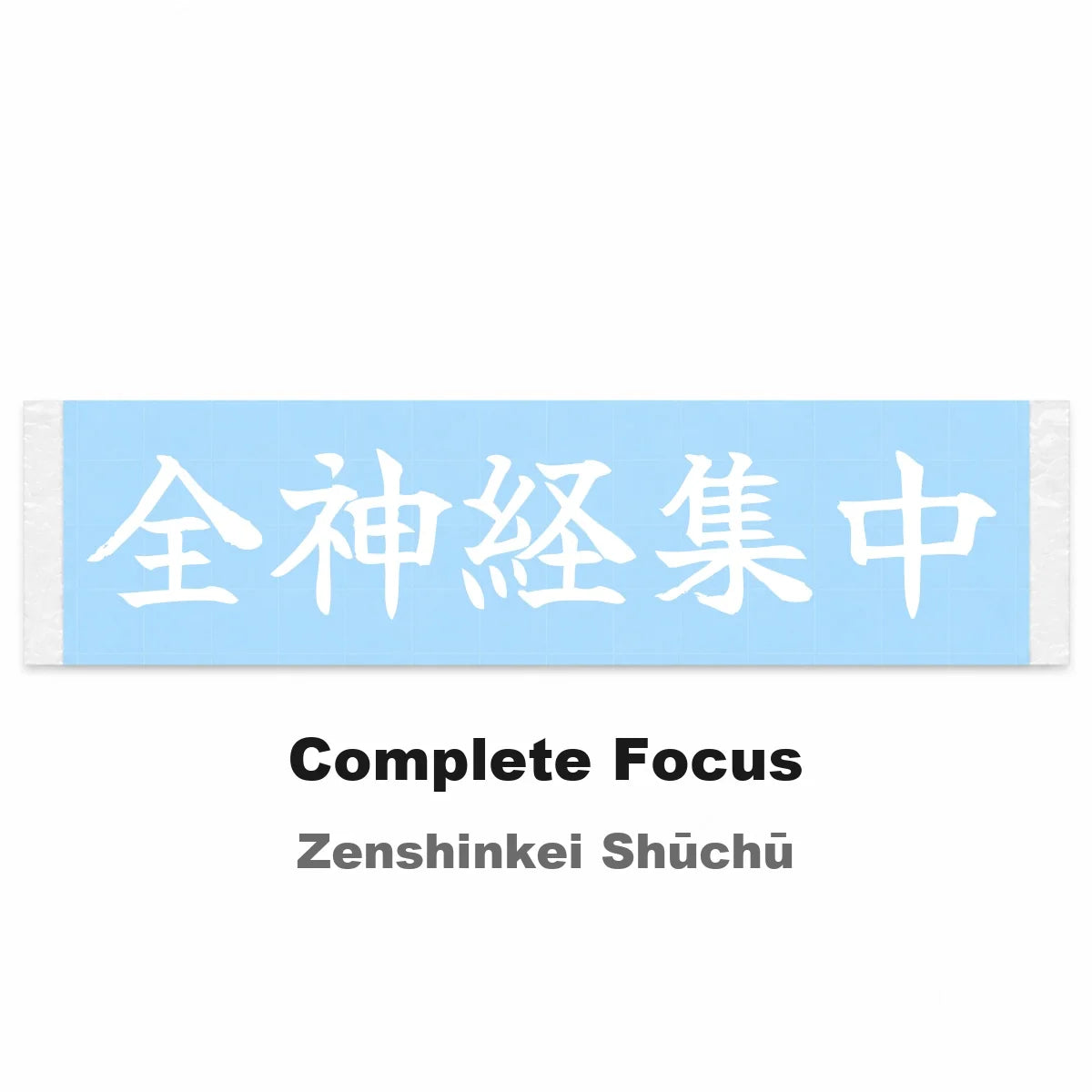 Complete Focus Japanese Kanji JDM Vinyl Decal Sticker - Image 2