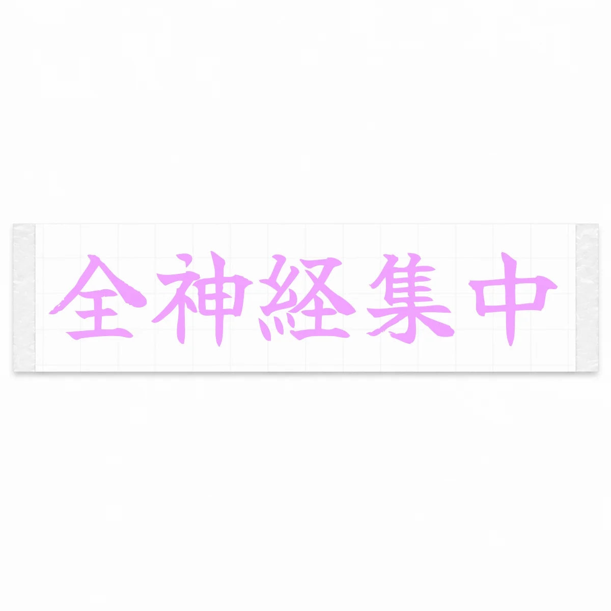 Complete Focus Japanese Kanji JDM Vinyl Decal Sticker - Pink Color