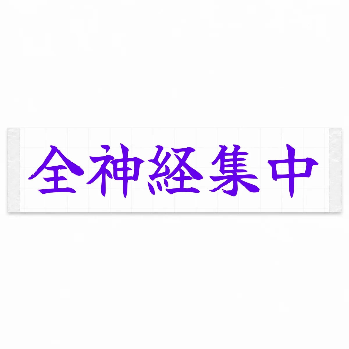 Complete Focus Japanese Kanji JDM Vinyl Decal Sticker - Purple Color