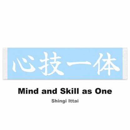 Mind and Skill as One Japanese Kanji JDM Vinyl Decal Sticker - Image 2