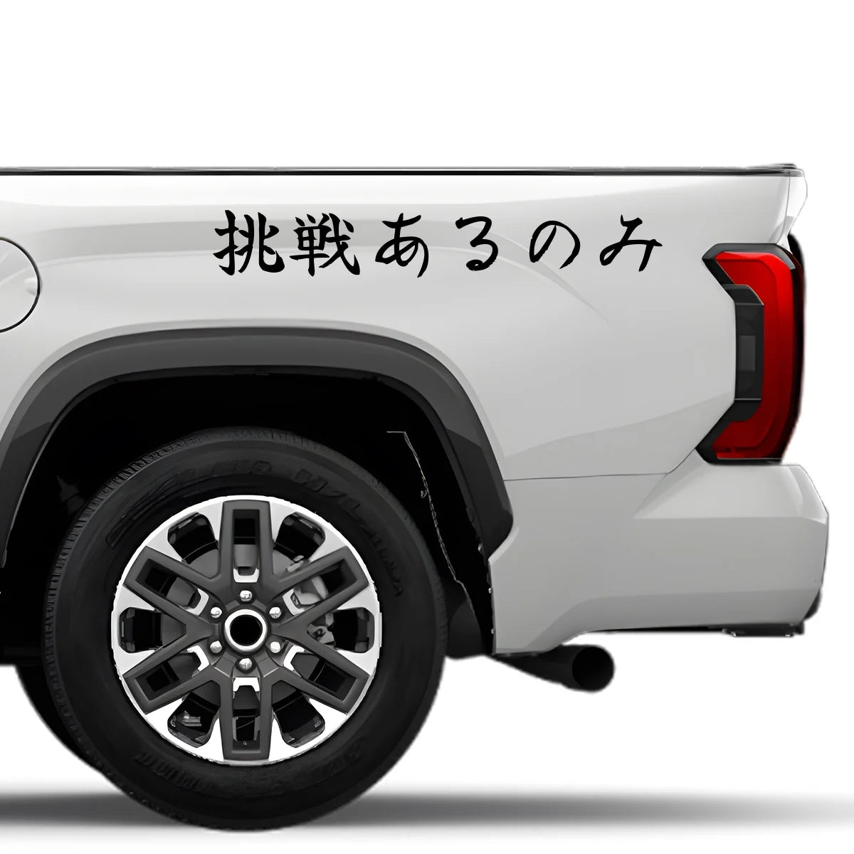 Nothing but Challenge Japanese Kanji JDM Vinyl Decal Sticker - Image 4