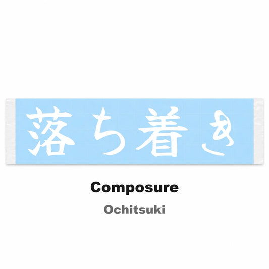 Composure Japanese Kanji JDM Vinyl Decal Sticker - Image 2