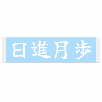 Steady Progress Japanese Kanji JDM Vinyl Decal Sticker - Image 1