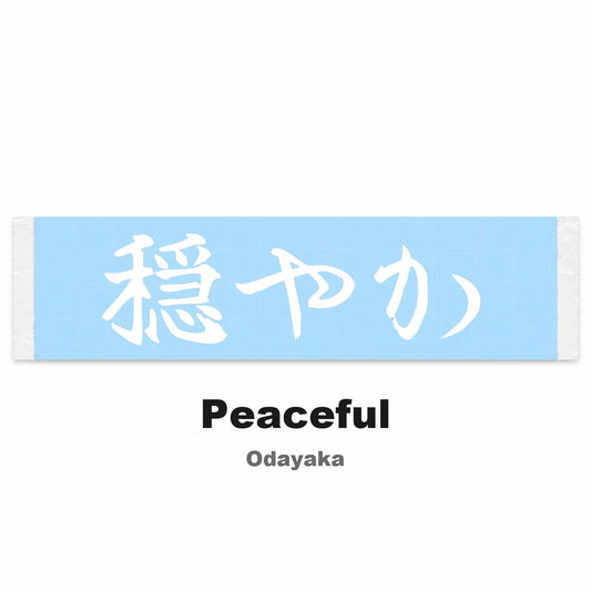 Peaceful Japanese Kanji JDM Vinyl Decal Sticker - Image 2