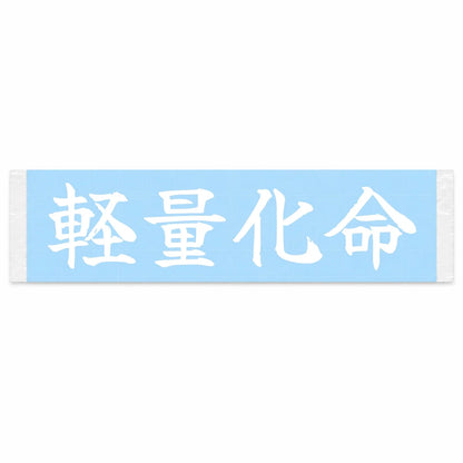 Weight Reduction Is Life Japanese Kanji JDM Vinyl Decal Sticker - Image 1
