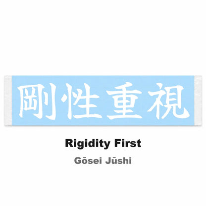 Rigidity First Japanese Kanji JDM Vinyl Decal Sticker - Image 2