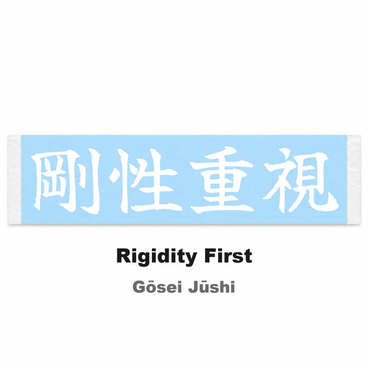 Rigidity First Japanese Kanji JDM Vinyl Decal Sticker - Image 2