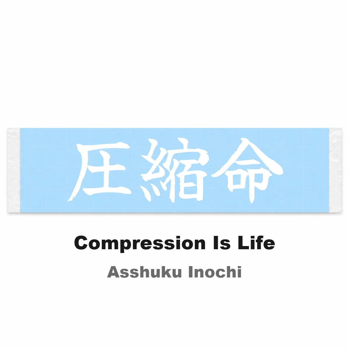 Compression Is Life Japanese Kanji JDM Vinyl Decal Sticker - Image 2