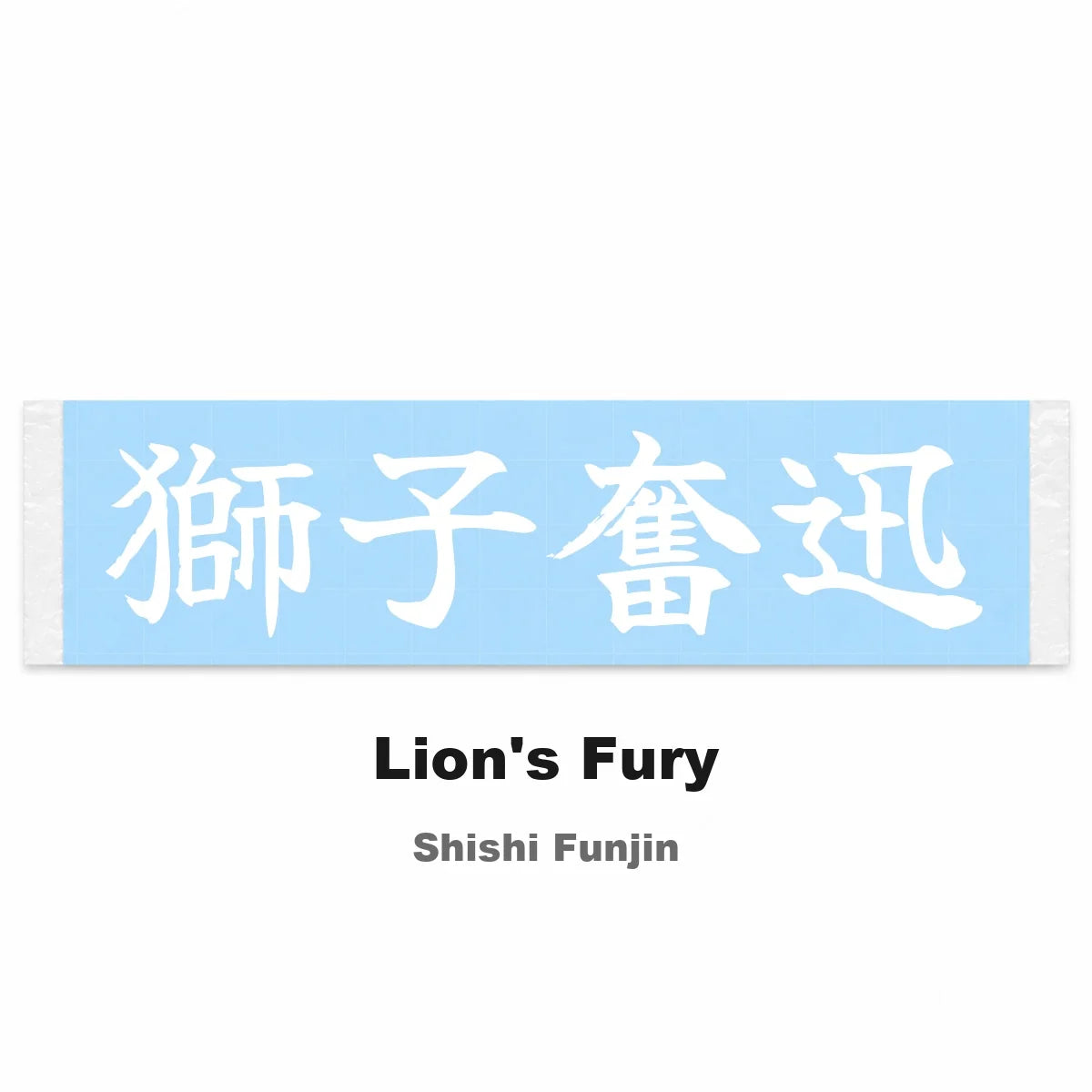 Lion's Fury Japanese Kanji JDM Vinyl Decal Sticker - Image 2