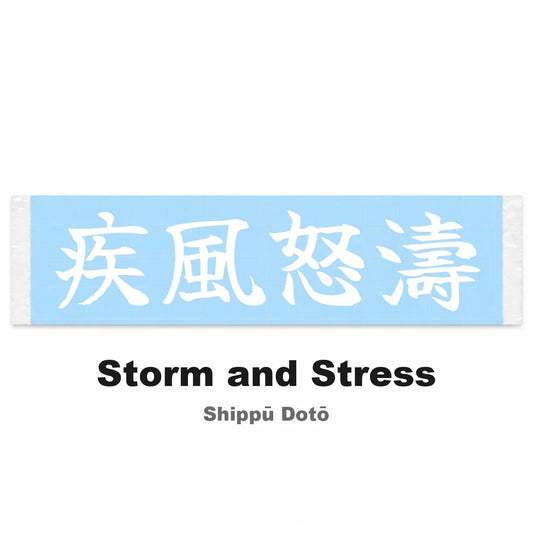 Storm and Stress Japanese Kanji JDM Vinyl Decal Sticker - Image 2