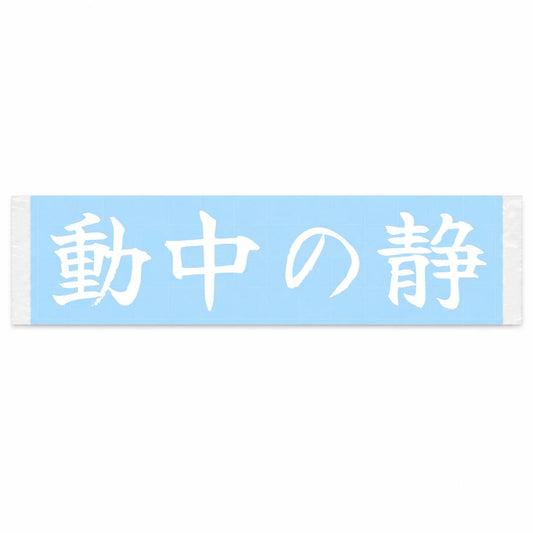 Stillness in Motion Japanese Kanji JDM Vinyl Decal Sticker - Image 1