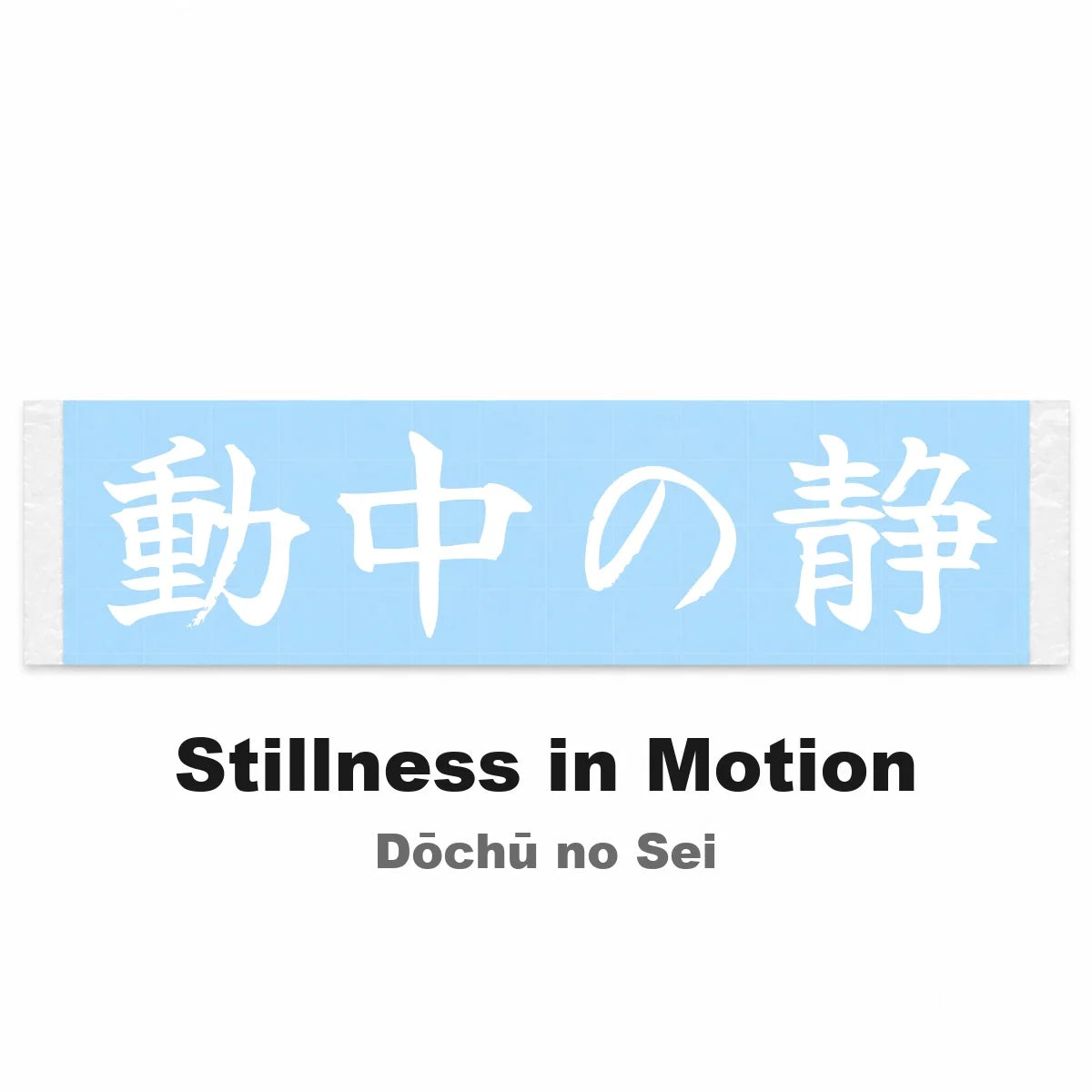 Stillness in Motion Japanese Kanji JDM Vinyl Decal Sticker - Image 2