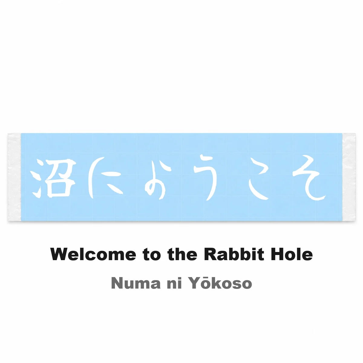 Welcome to the Rabbit Hole Japanese Kanji JDM Vinyl Decal Sticker - Image 2