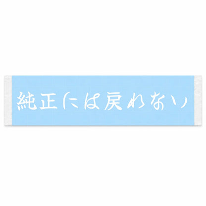Can't Go Back to Stock Japanese Kanji JDM Vinyl Decal Sticker - Image 1