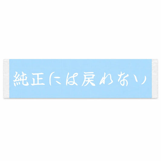 Can't Go Back to Stock Japanese Kanji JDM Vinyl Decal Sticker - Image 1