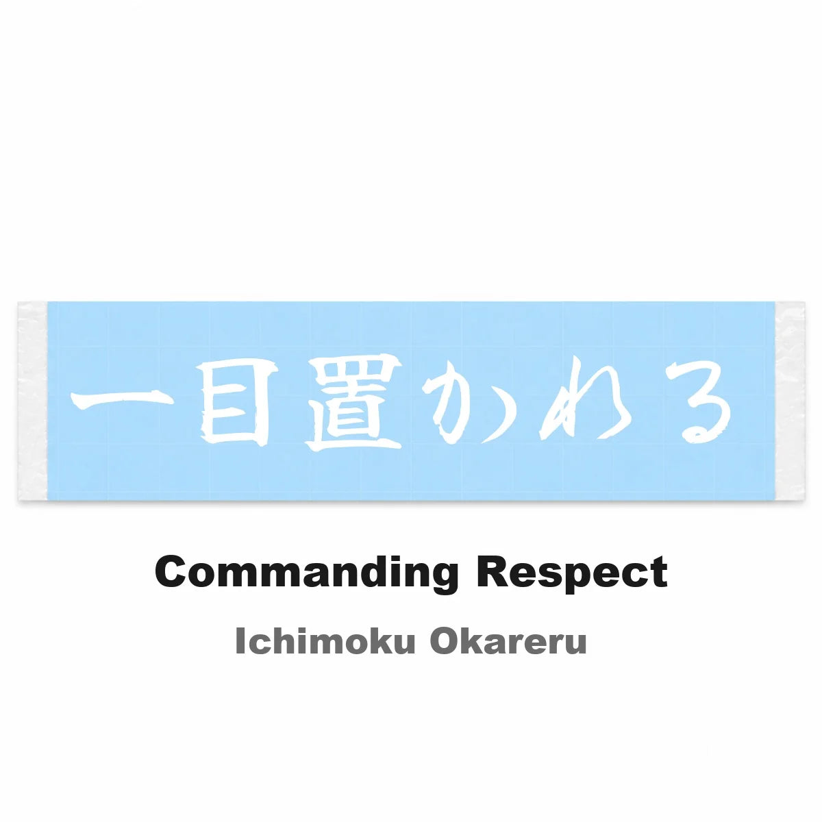 Commanding Respect Japanese Kanji JDM Vinyl Decal Sticker - Image 2