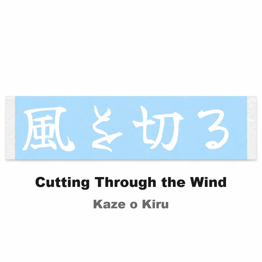 Cutting Through the Wind Japanese Kanji JDM Vinyl Decal Sticker - Image 2