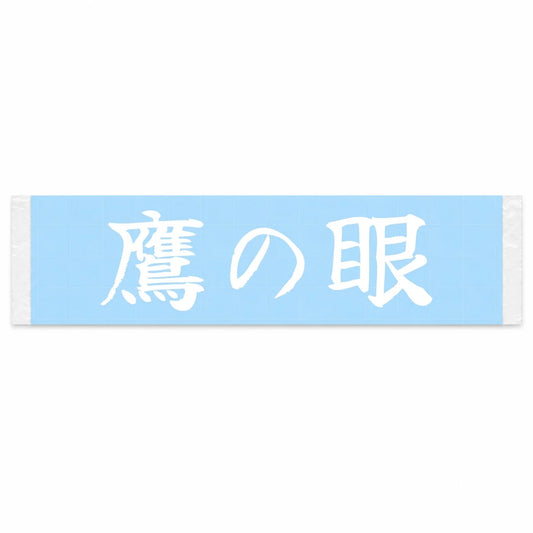 Hawk Eyes Japanese Kanji JDM Vinyl Decal Sticker - Image 1