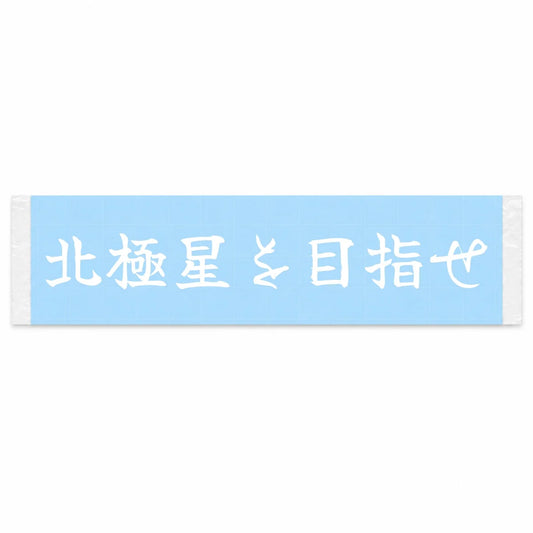 Aim for the North Star Japanese Kanji JDM Vinyl Decal Sticker - Image 1