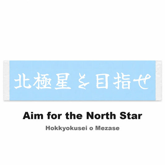 Aim for the North Star Japanese Kanji JDM Vinyl Decal Sticker - Image 2