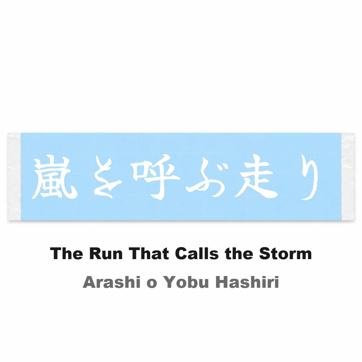 The Run That Calls the Storm Japanese Kanji JDM Vinyl Decal Sticker - Image 2