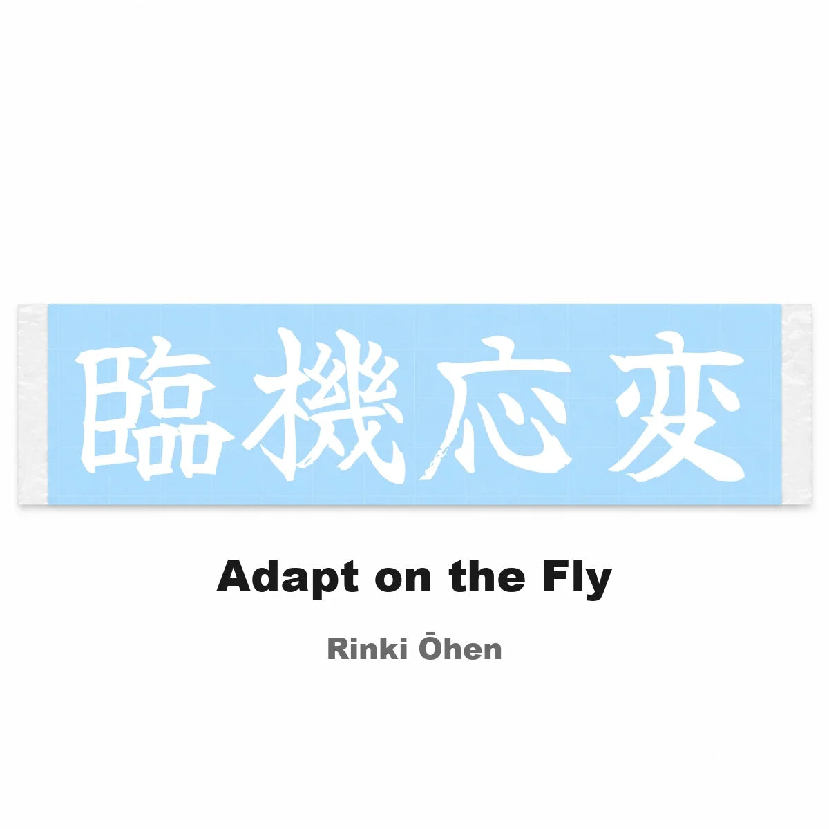 Adapt on the Fly Japanese Kanji JDM Vinyl Decal Sticker - Image 2