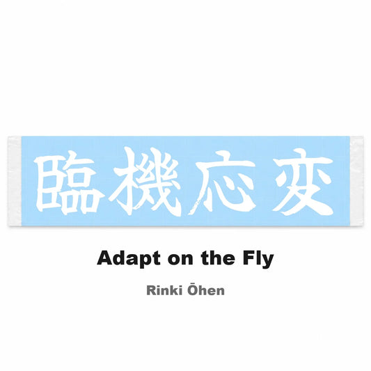 Adapt on the Fly Japanese Kanji JDM Vinyl Decal Sticker - Image 2