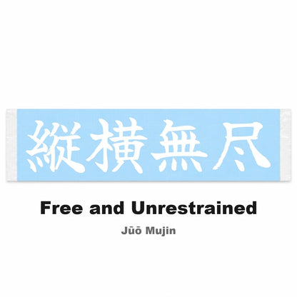 Free and Unrestrained Japanese Kanji JDM Vinyl Decal Sticker - Image 2