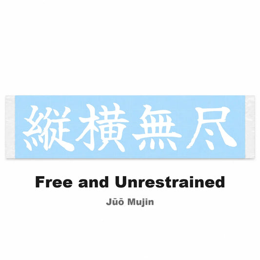 Free and Unrestrained Japanese Kanji JDM Vinyl Decal Sticker - Image 2